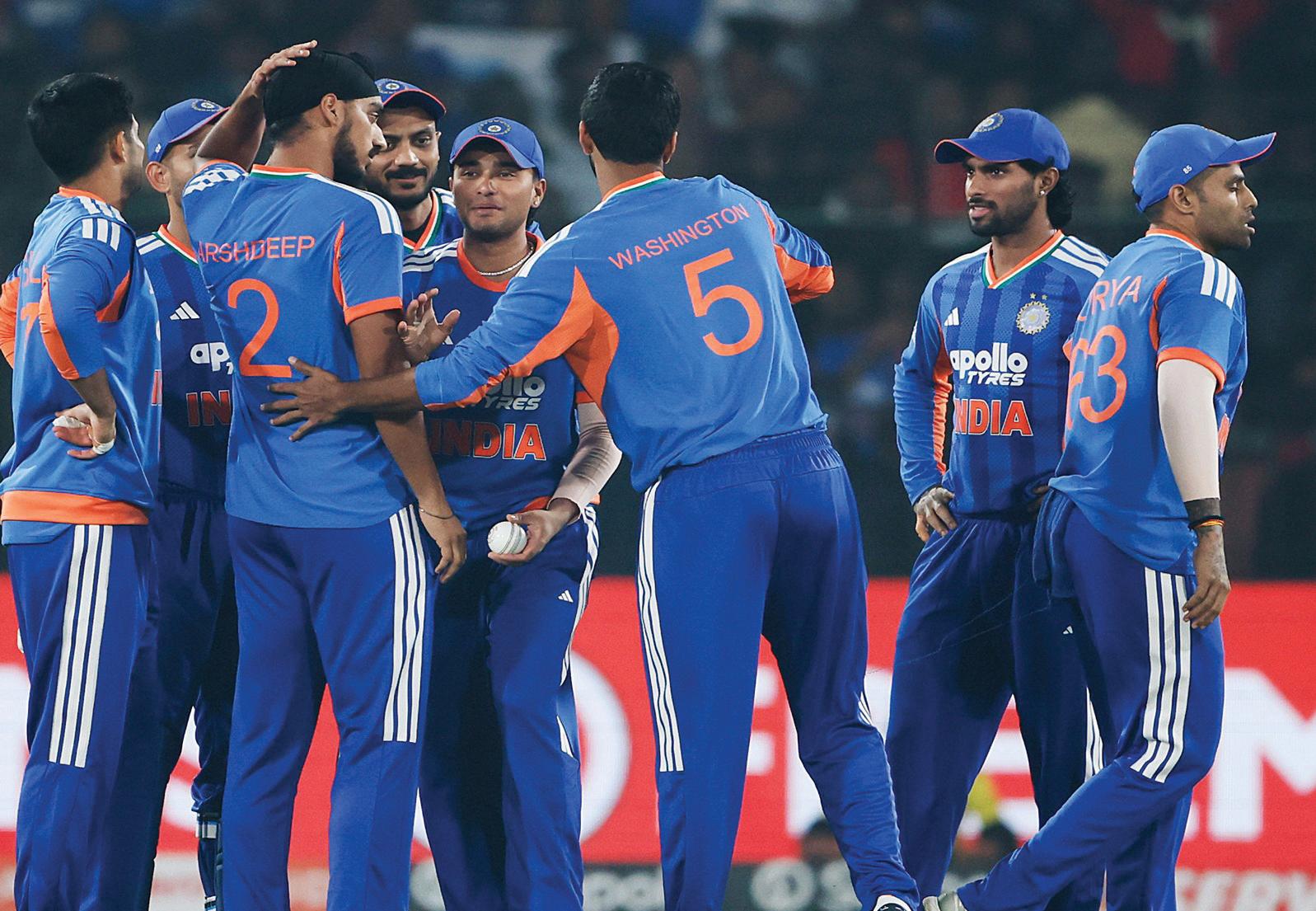 INDIA DEFEAT SOUTH AFRICA, EXTEND T201 WINNING STREAK TO EIGHT