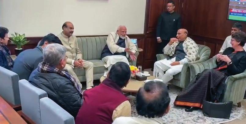 Speaker Birla examining breach of privilege notice by BJP MP against 8 oppn members