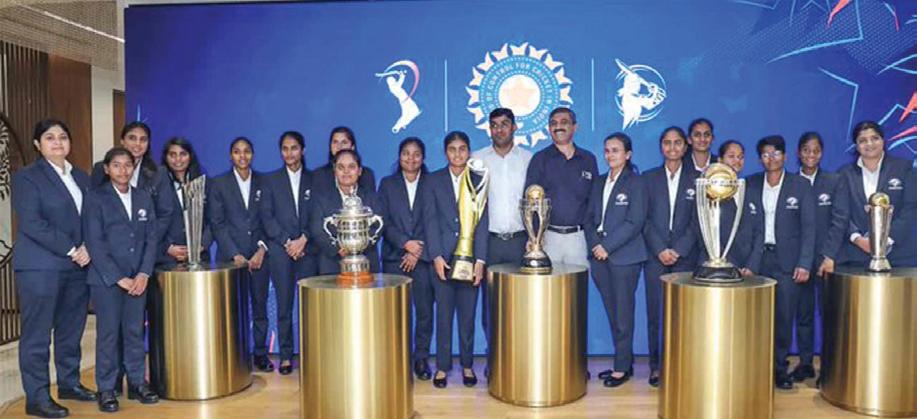 BCCI honours historic blind women's T20 World Cup winners