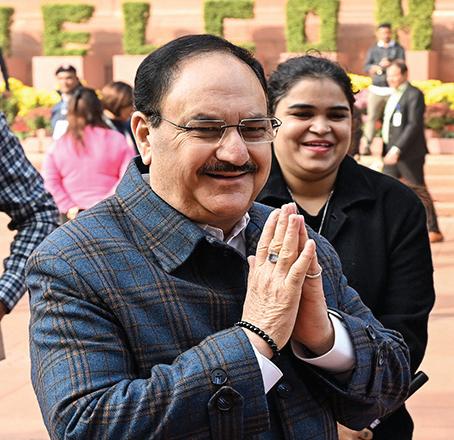 JP Nadda congratulates NDA members for “historic” Mahayuti victory