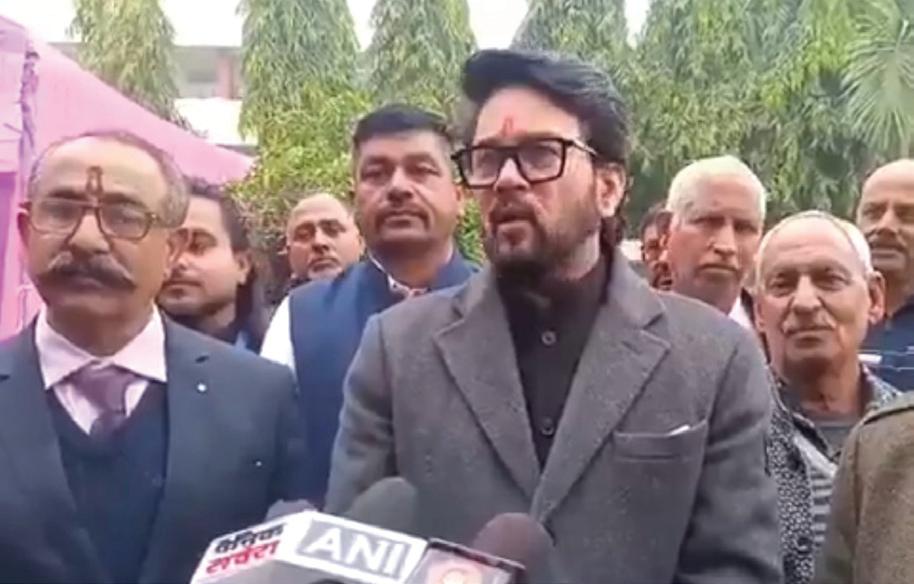 "(Unable to digest...:" BJP MP Anurag Thakur slams Congress for opposing VB-G RAM G law