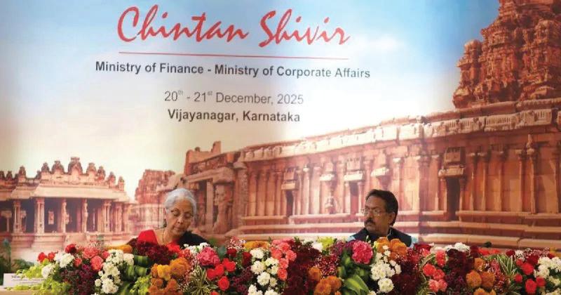 Sitharaman chairs Chintan Shivir of Ministry of Finance, Corporate Affairs
