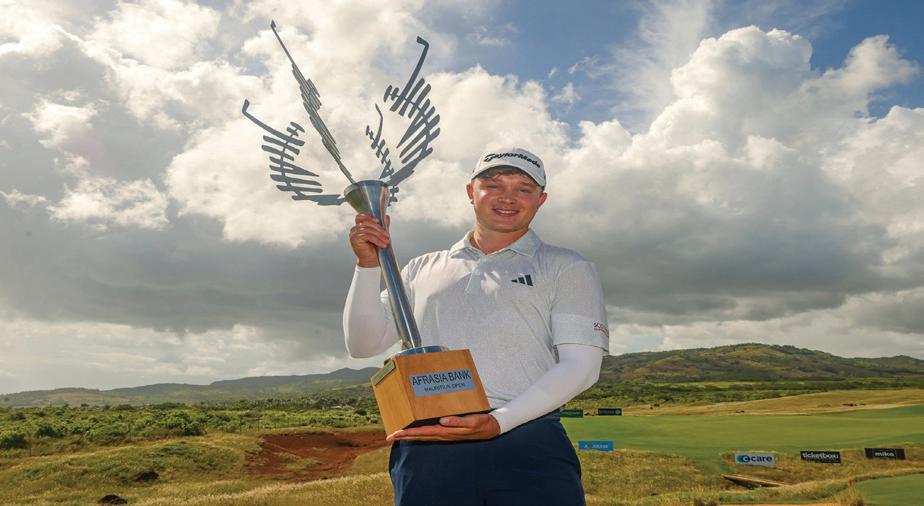 Sharma finishes T-32 at Mauritius Open as Schaper wins in play-off