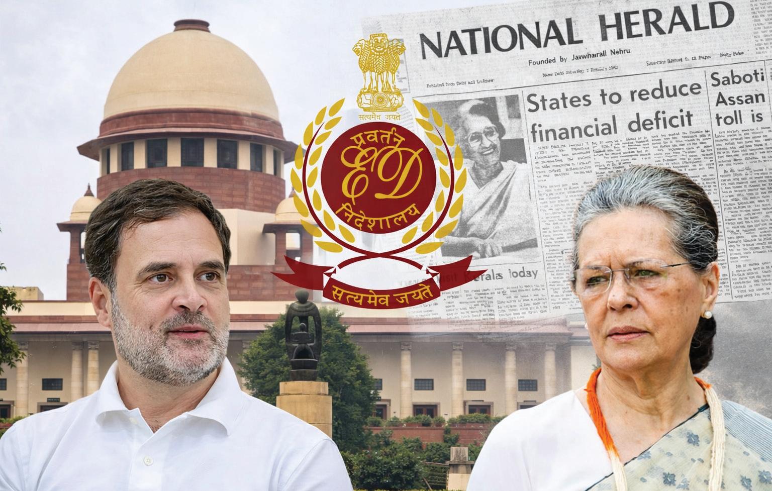 NATIONAL HERALD: HIGH COURT SEEKS GANDHIS' REPLY