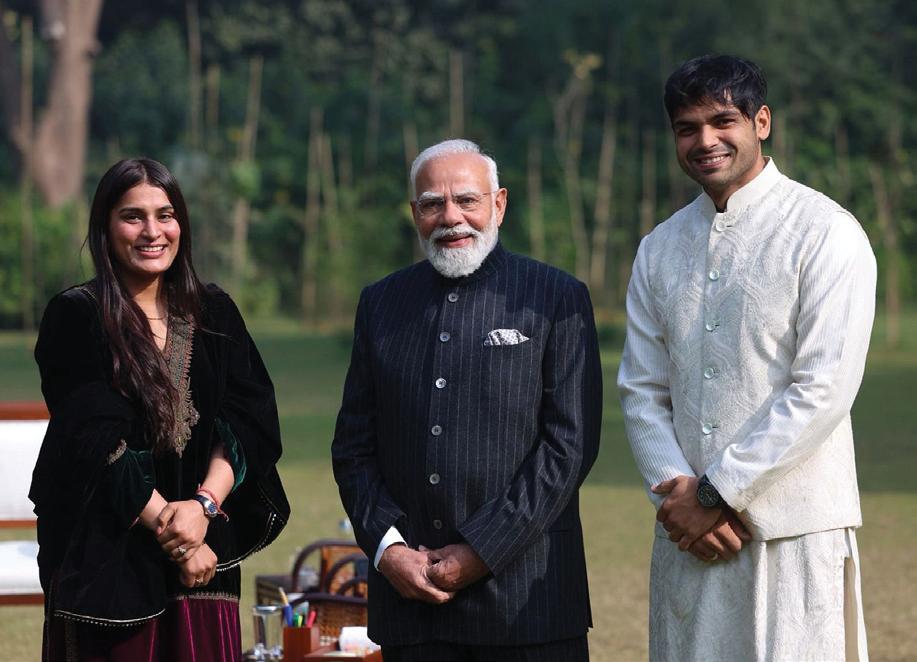 Neeraj Chopra meets PM Modi, discusses sports matters