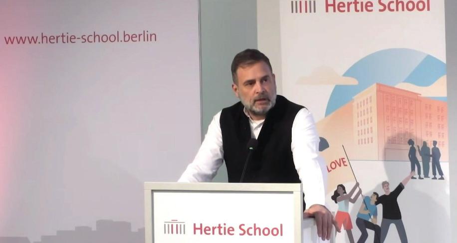 Berlin address: Rahul Gandhi reiterates ‘vote theft' charge