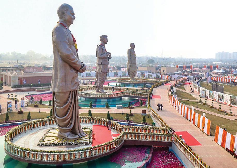 LKO GETS LANDMARK NATIONAL MEMORIAL AS PM UNVEILS RASHTRA PRERNA STHAL