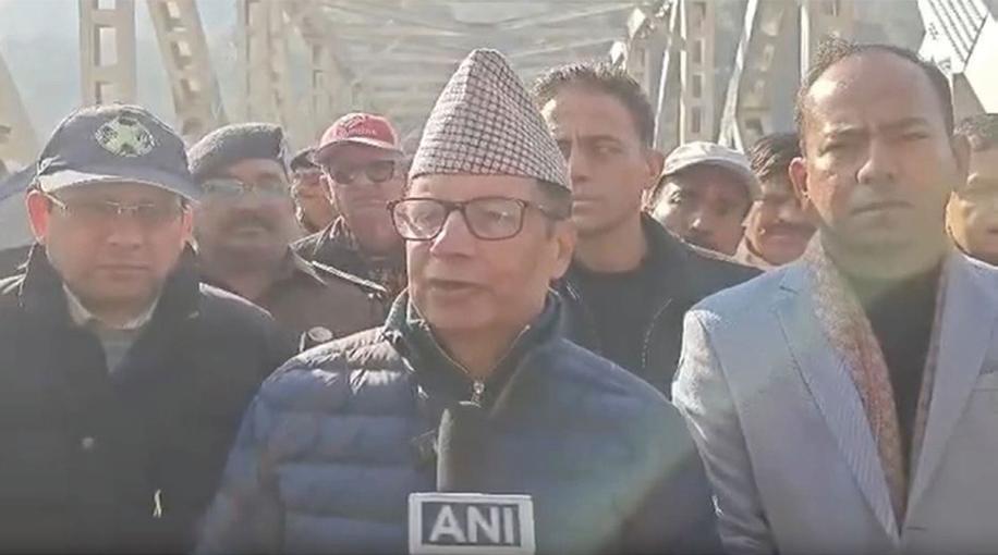 Nepal Ambassador Inspects Under-Construction India-Nepal Bridge