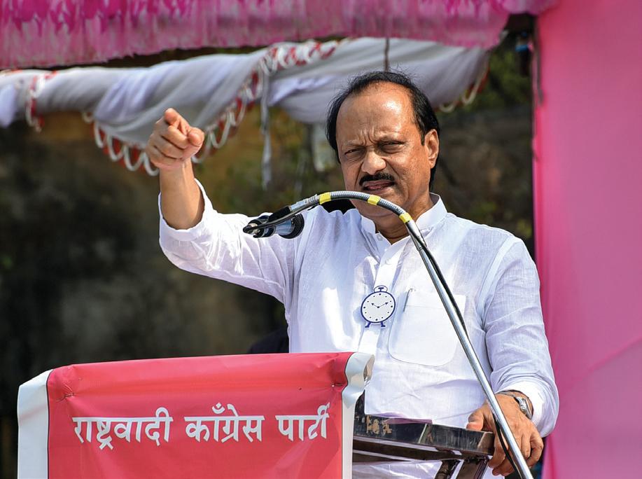Ajit Pawar declares list of 37 candidates