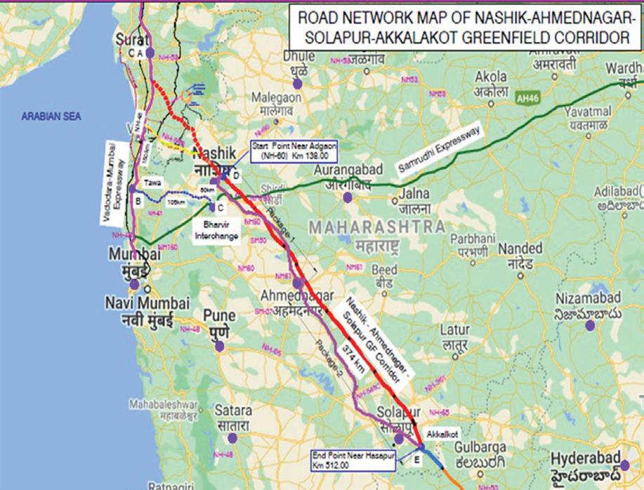 Cabinet approves 6-lane greenfield highway corridor in Maharashtra