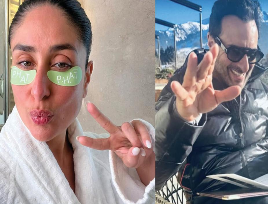 KAREENA GIVES FANS PEEK INTO FAMILY GETAWAY