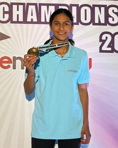 Amieyra Khoslla clinches Youth Girls bouldering national title