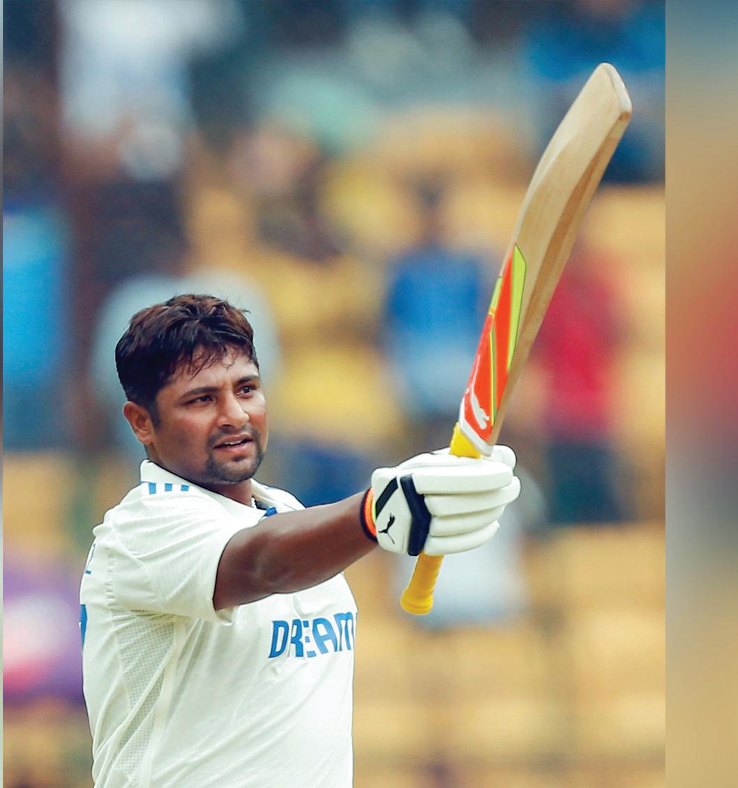VIJAY HAZARE TROPHY '25-26: SARFARAZ FIREWORKS, GAIKWAD TON STEAL SHOW