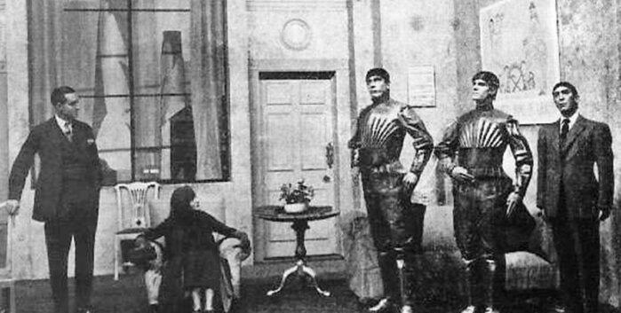 THE DAY THE 'ROBOT' ENTERED THE WORLD