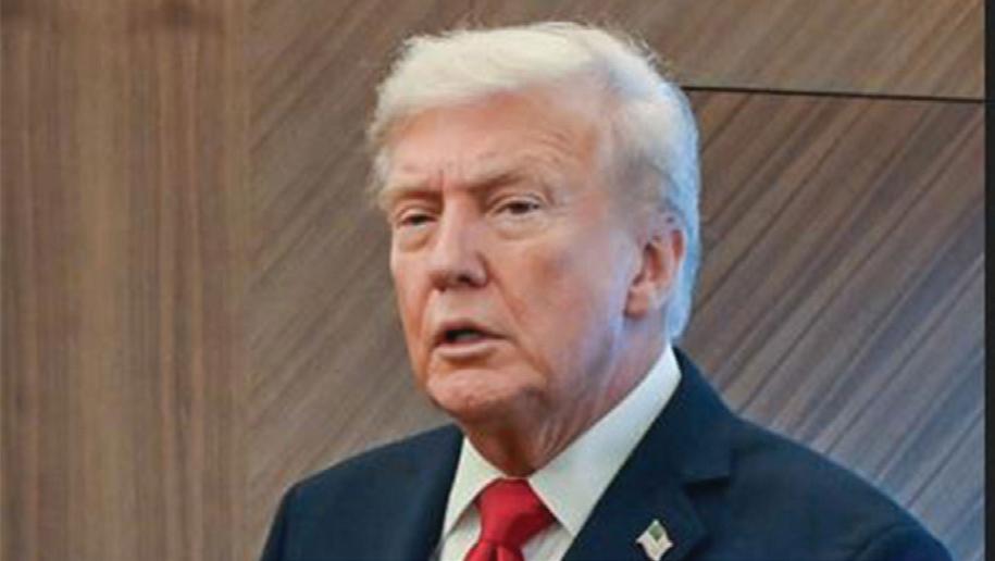 TRUMP SIGNALS ACTION IF IRAN TARGETS PEACEFUL PROTESTERS