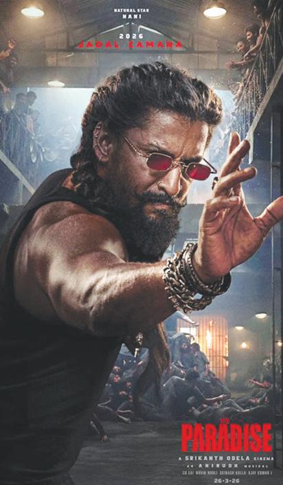 Nani displays his action avatar in ‘The Paradise'