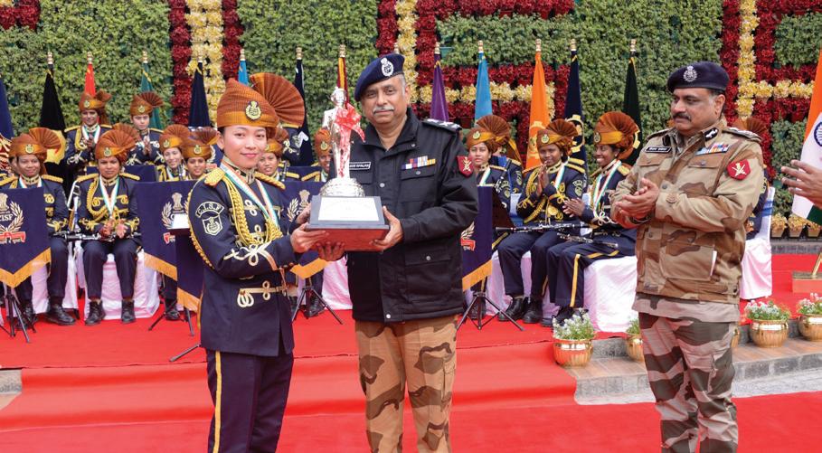 CISF women band sweeps top honours at all India Police Band competition