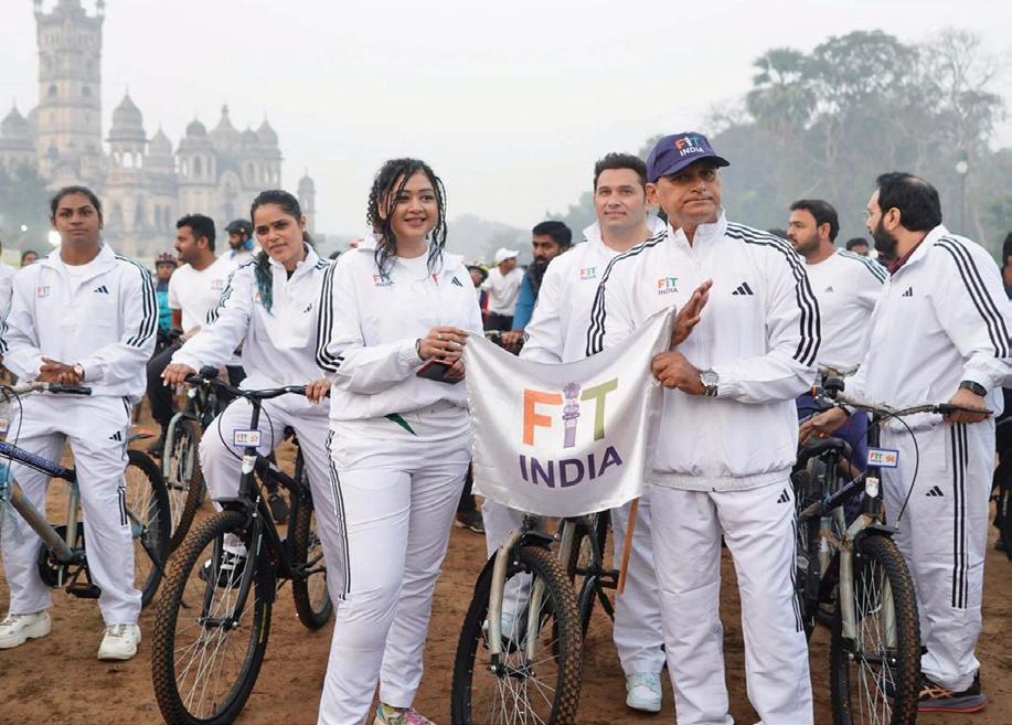 Vadodara hosts 55th fit India cycle event