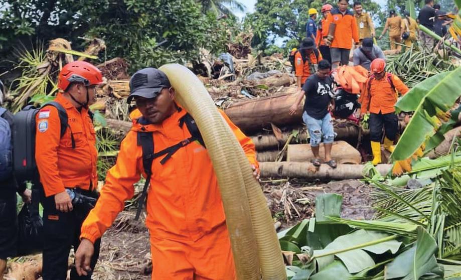 Floods in Indonesia kill 16 people, sweep away homes