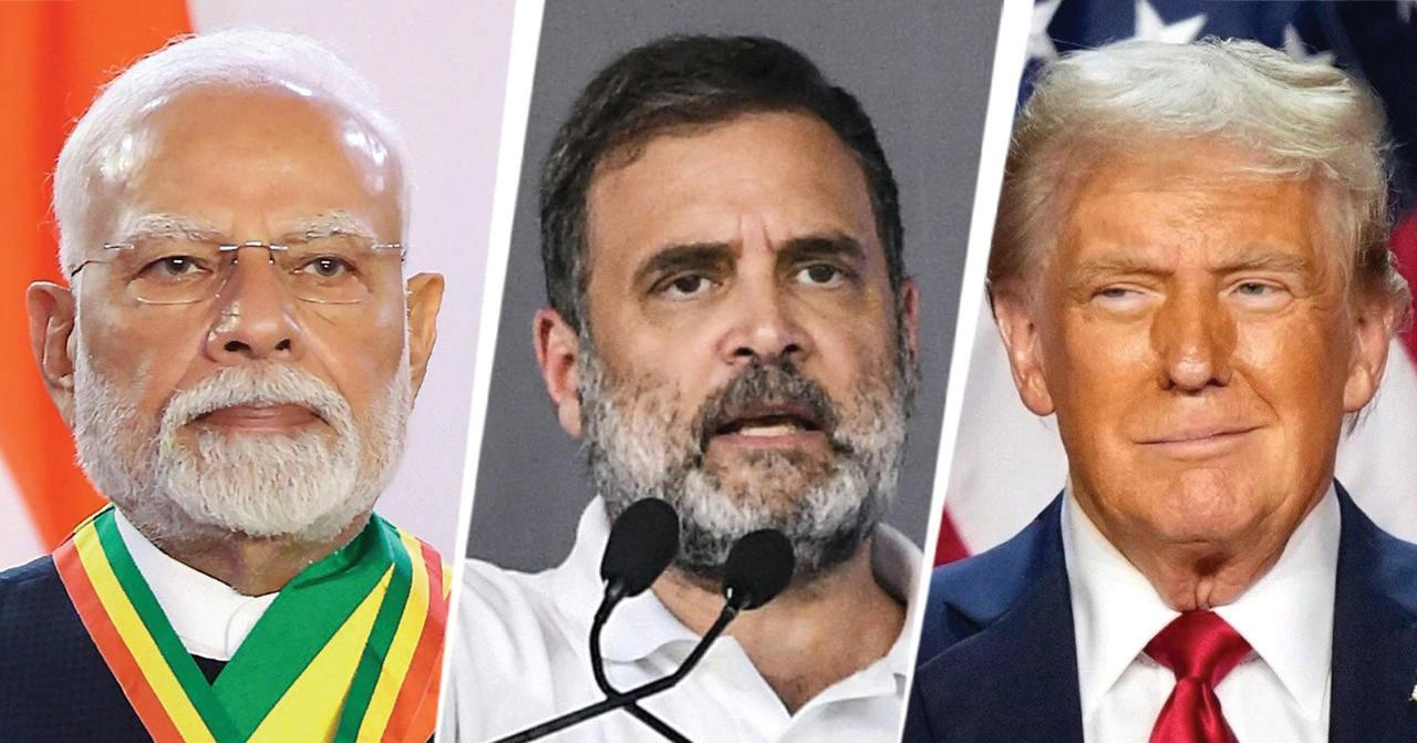 Trump claims trigger Rahul Gandhi's attack on PM Modi
