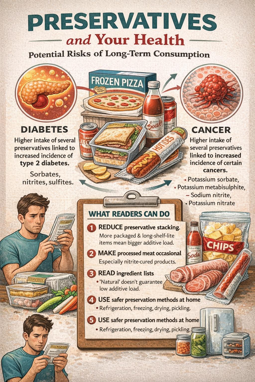 Common food preservatives to avoid