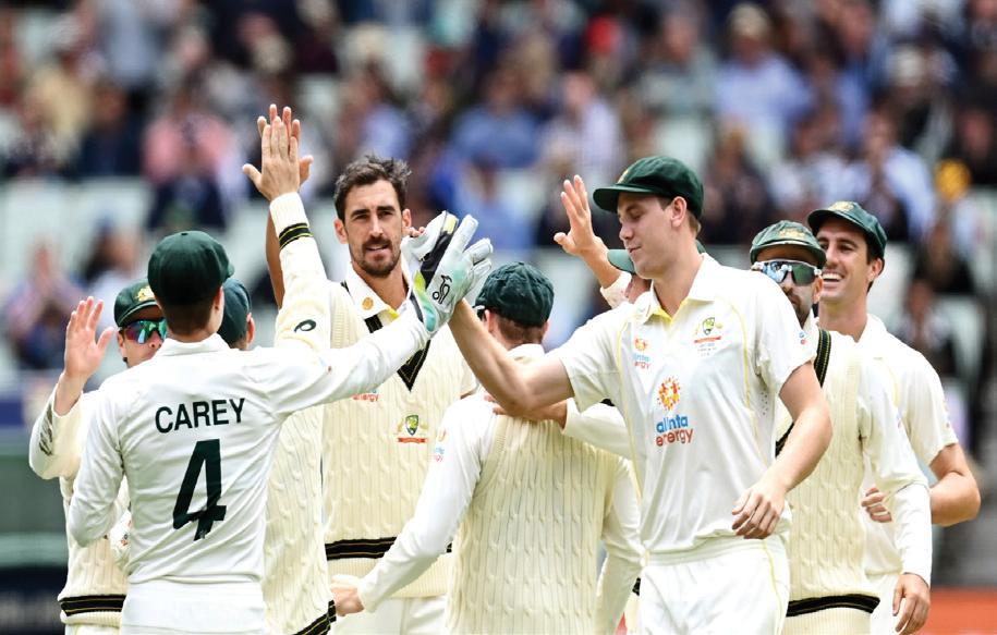 AUSTRALIA OVERPOWER ENGLAND TO CLINCH ASHES SERIES 4-1