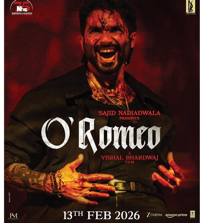 'O'Romeo' first look reveals Shahid Kapoor's wild avatar