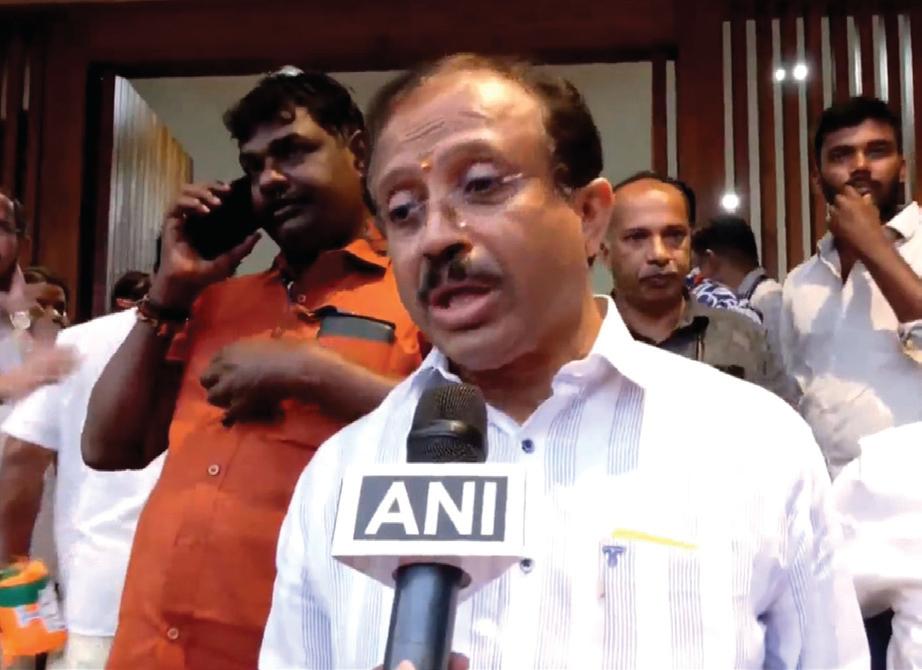 SABRIMALA GOLD THEFT CASE: TANTRI BEING DRAGGED TO SAVE REAL CULPRITS, SAYS BJP