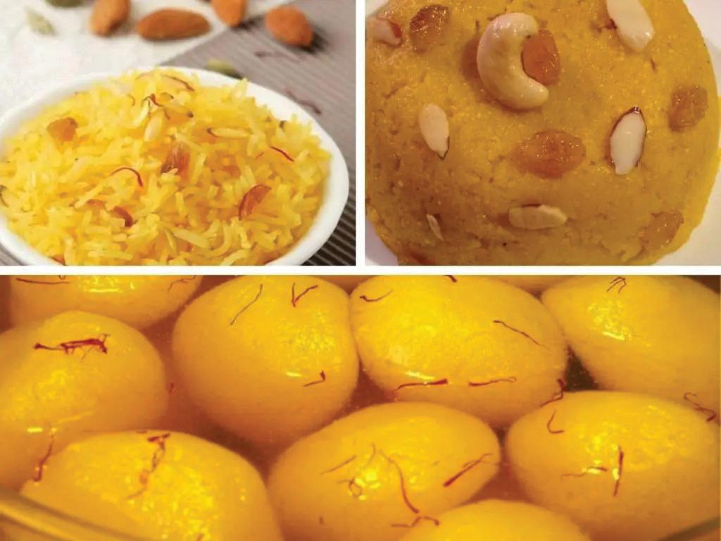BASANT PANCHAMI’S YELLOW TABLE