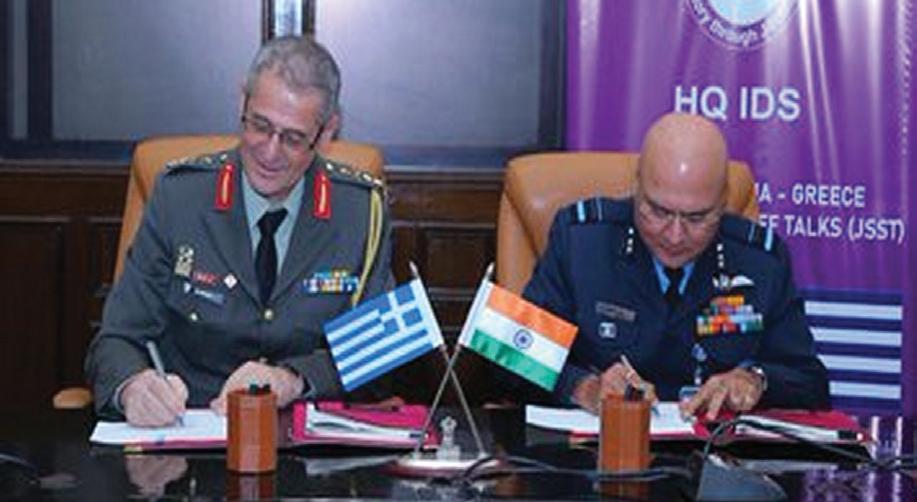India, Greece hold inaugural Joint Services Staff talks