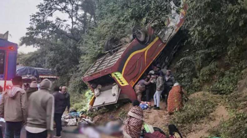 9 killed, 80 injured after bus carrying marriage party overturns in Jharkhand’s Latehar