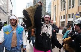 Counter protesters drown out far-right rally in Minneapolis