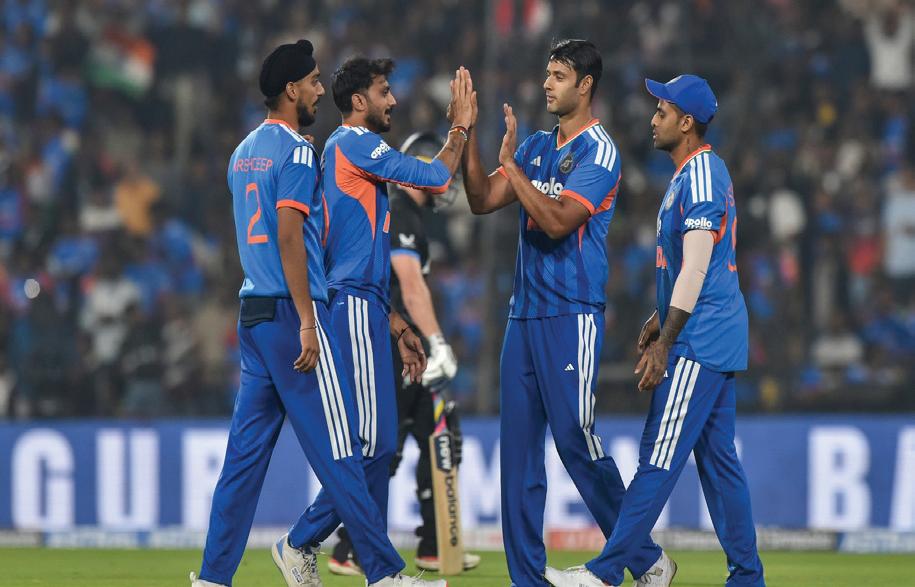 INDIA OUTGUN NEW ZEALAND IN RUN-FEST T201 OPENER