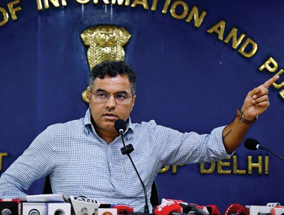 Varma slams AAP for neglecting waterlogging
