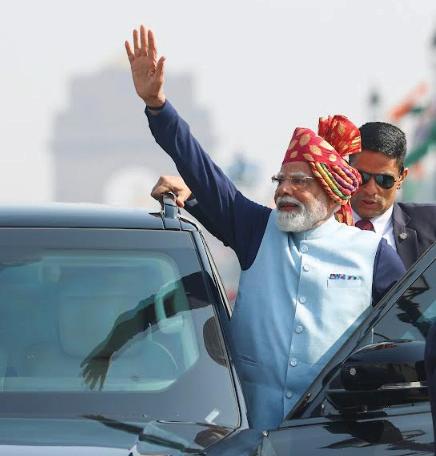 PM MODI PRAISES SECURITY FORCES