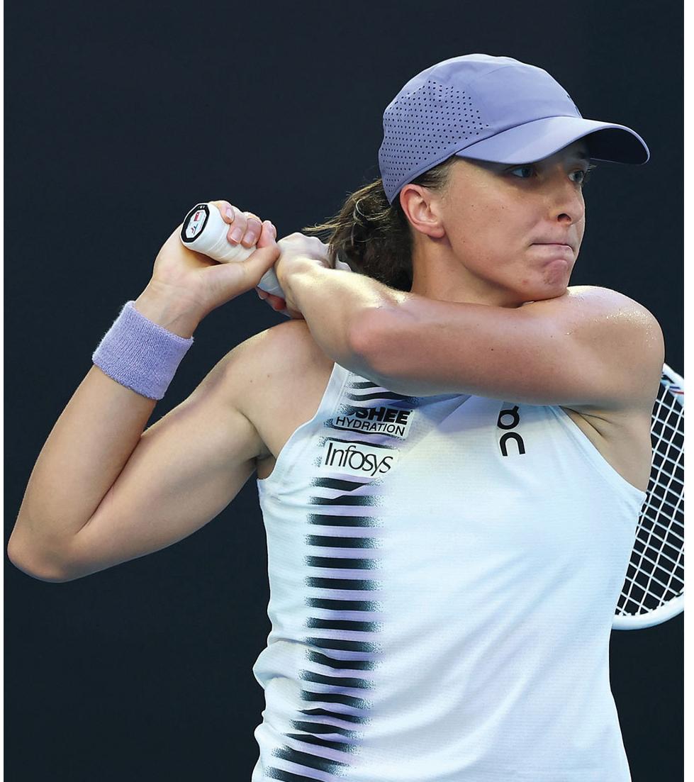 Iga, Elena, Amanda, Jessica enter for women’s singles QFs
