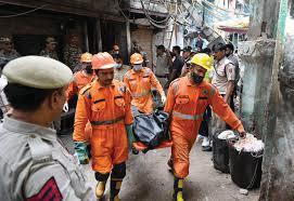 Building collapses in Preet Vihar, firefighters reach scene, undertake rescue operations