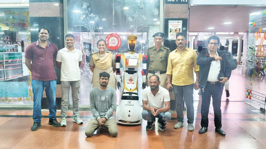 AI-powered rail robocop nabs habitual offenders in Andhra
