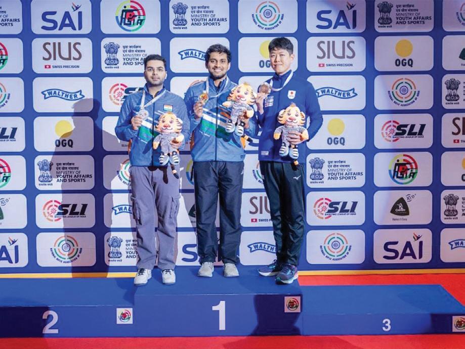 Asian Shooting Championship: Rudrankksh, Arjun clinch air rifle gold, silver