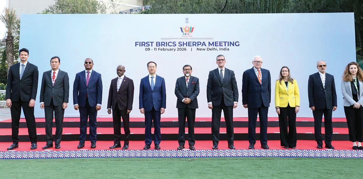 China’s Vice Foreign Minister attends BRICS Sherpa meeting in Delhi