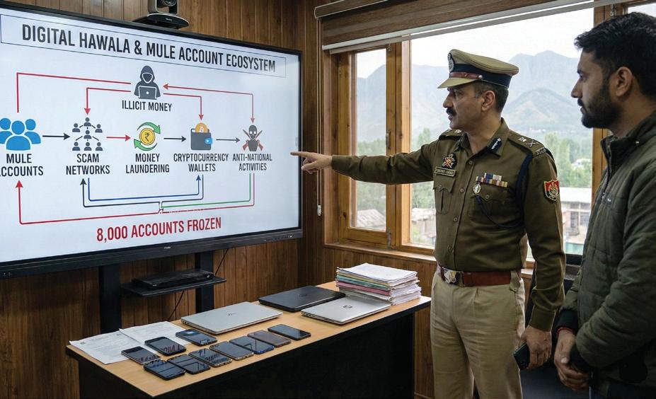 J&K freezes 8,000 mule accounts in 'Digital Hawala' crackdown