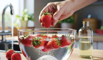 How to remove pesticides from grapes, strawberries the right way