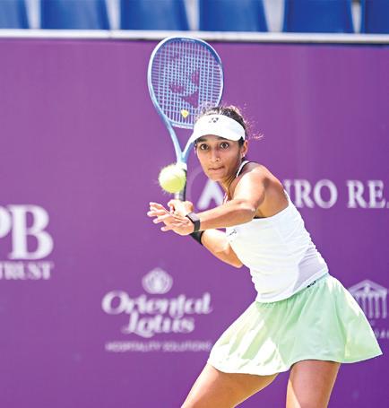 India’s Sahaja Yamalapalli storms into R16 at ITF Women’s Open W100 Bengaluru