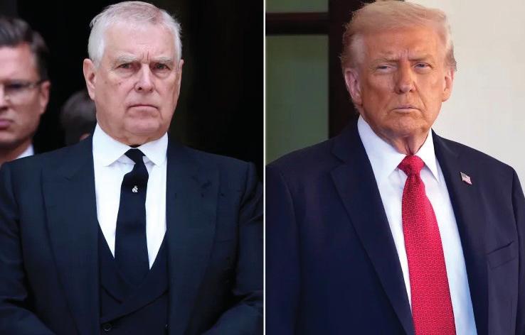 Trump calls Prince Andrew’s arrest a “shame”