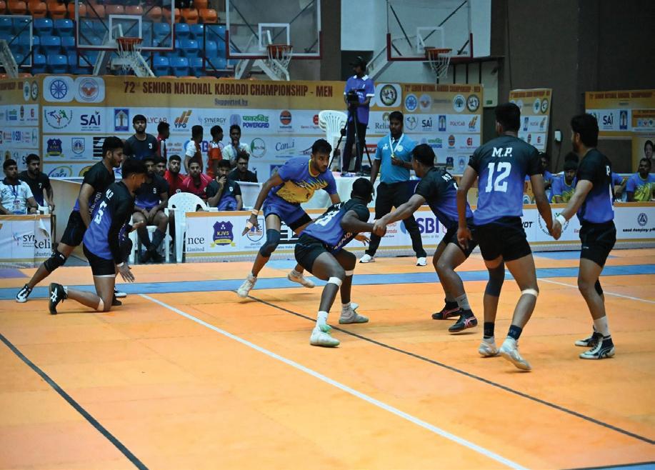 Dominant wins and thrillers mark day two of kabaddi action