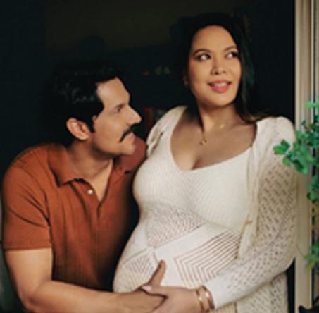 RANDEEP HOODA, LIN LAISHRAM DROP ADORABLE MATERNITY PHOTOSHOOT