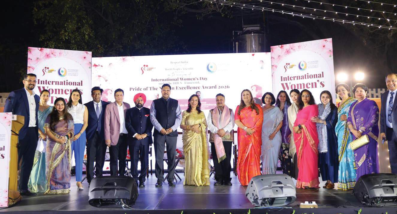 Respect India confers 'Pride of the Nation Excellence Award' for exceptional contribution