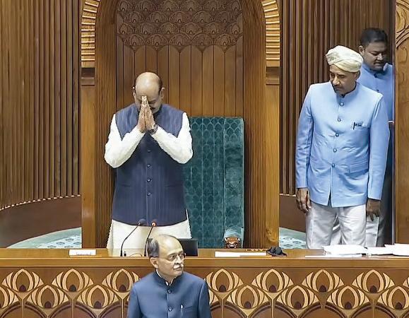 'SPEAKER DOES NOT HAVE BUTTON TO SWITCH OFF MIC': BIRLA RUBBISHES OPPN CLAIM