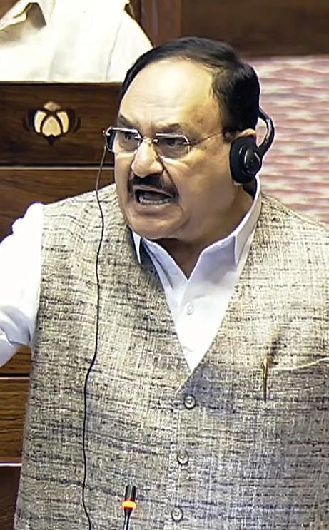 Kharge raises LPG shortage concerns in RS, Nadda flays politicizing issue