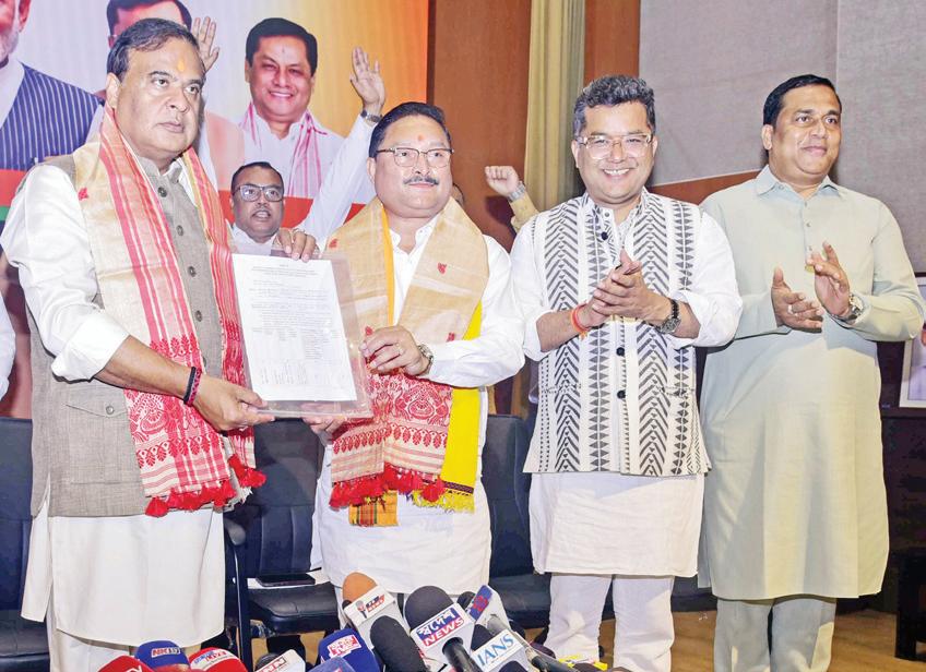 BJP announces Assam candidates, includes high-profile Congress switchovers